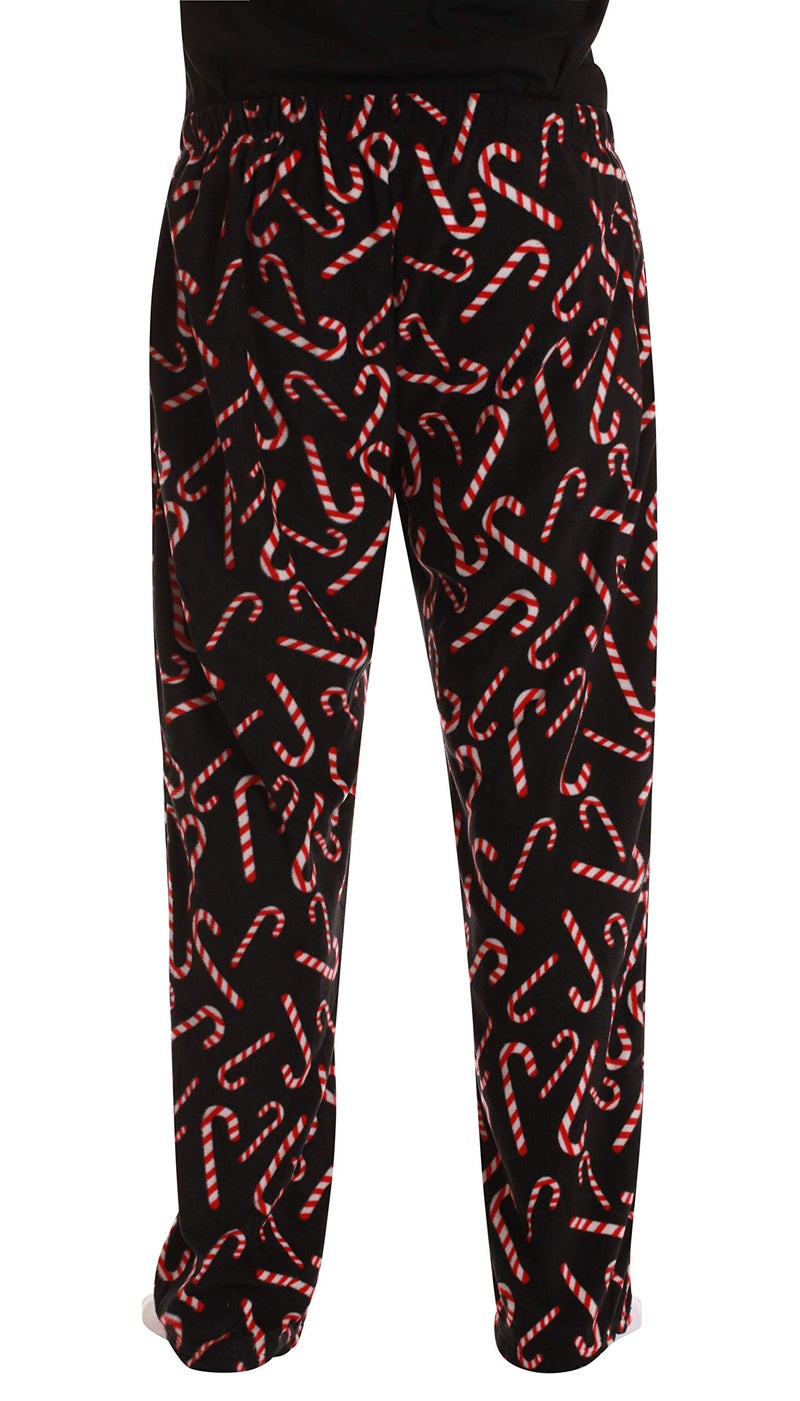 #FollowMe #فولو مي بنطال بيجاما من الفليس للرجال ملابس نوم PJs 45902-10179-S - Image 3